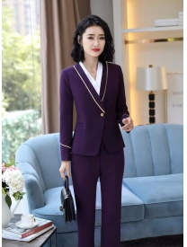 女式短款一?？畚餮b紫色
